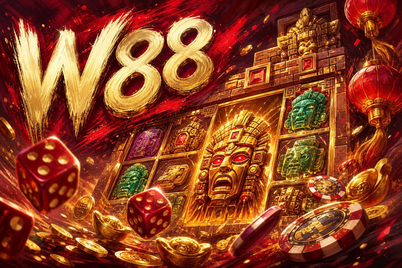 Ảnh bìa Boxing King W88 với võ sĩ quyền anh trên võ đài